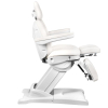 FOTEL KOSMETYCZNY ELEKTR. AZZURRO 872S PEDI-PRO 3 SILN. BIAŁY